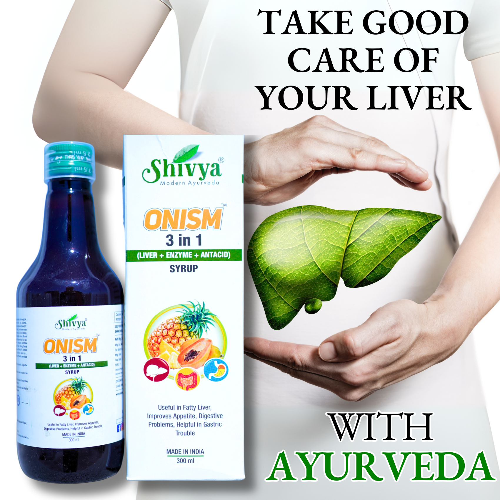 Onism 3 in 1 Syrup - Fatty Liver Syrup