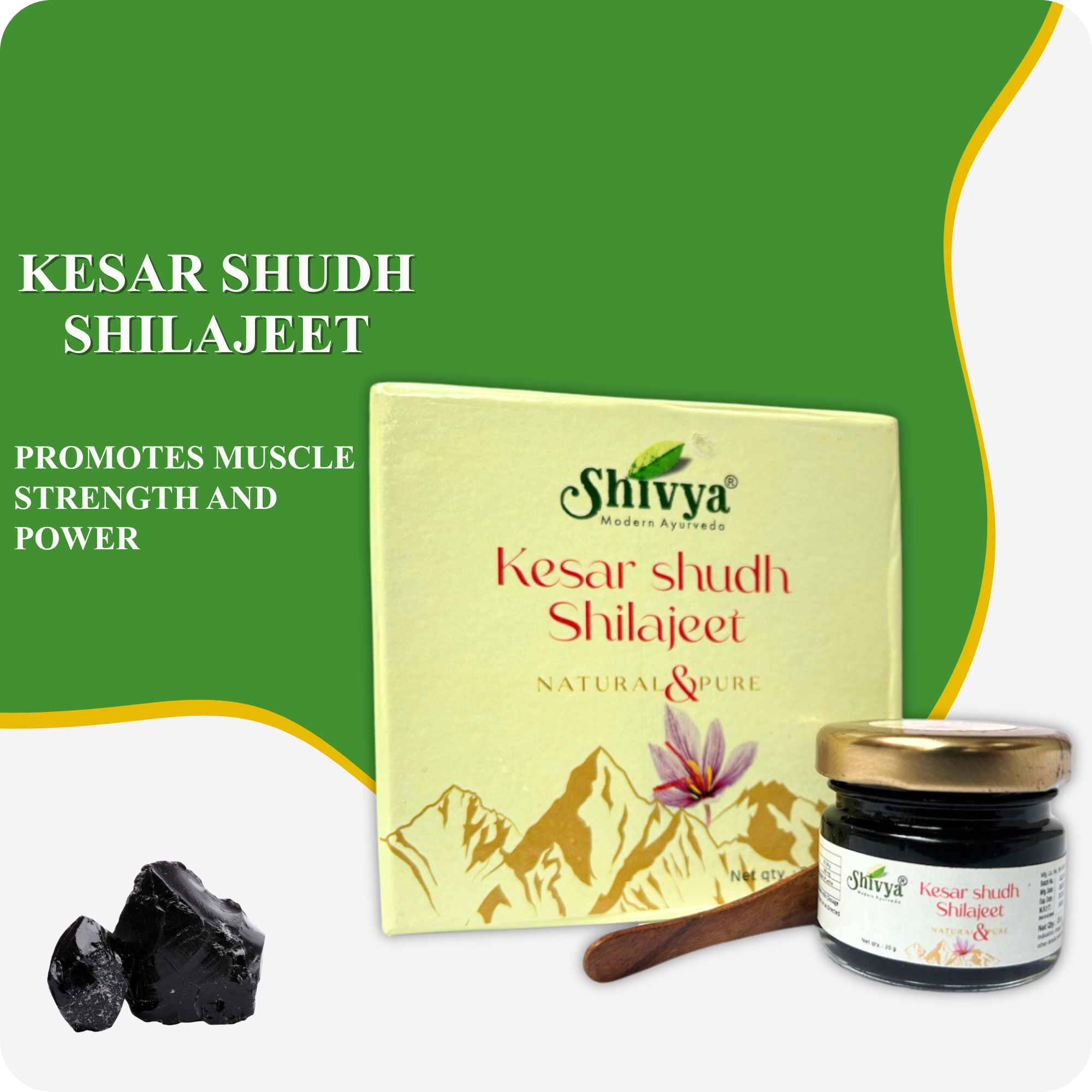 Kesar Shudh Shilajeet - Natural & Pure