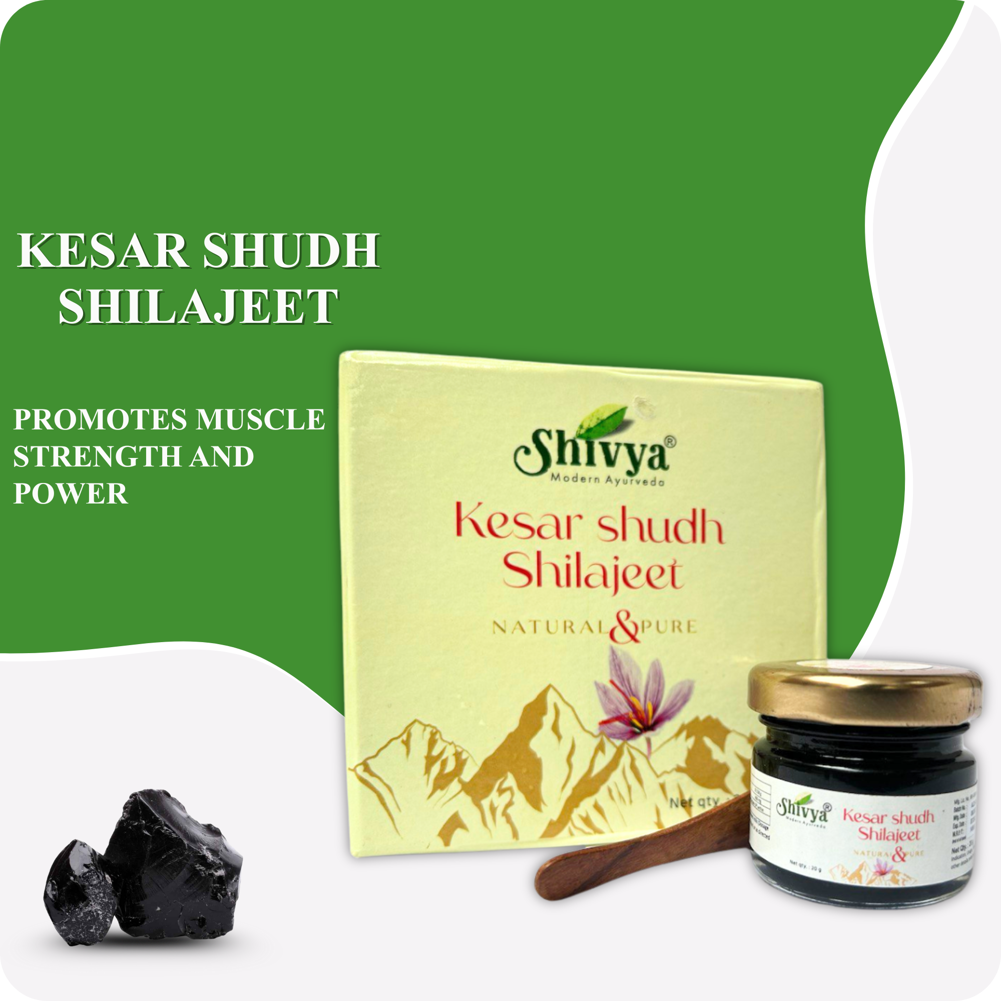 Kesar Shudh Shilajeet - Natural & Pure