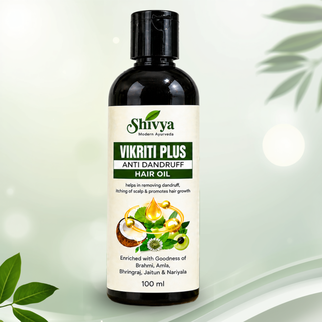 Shivya Vikriti Plus Anti Dandruff Hair Oil