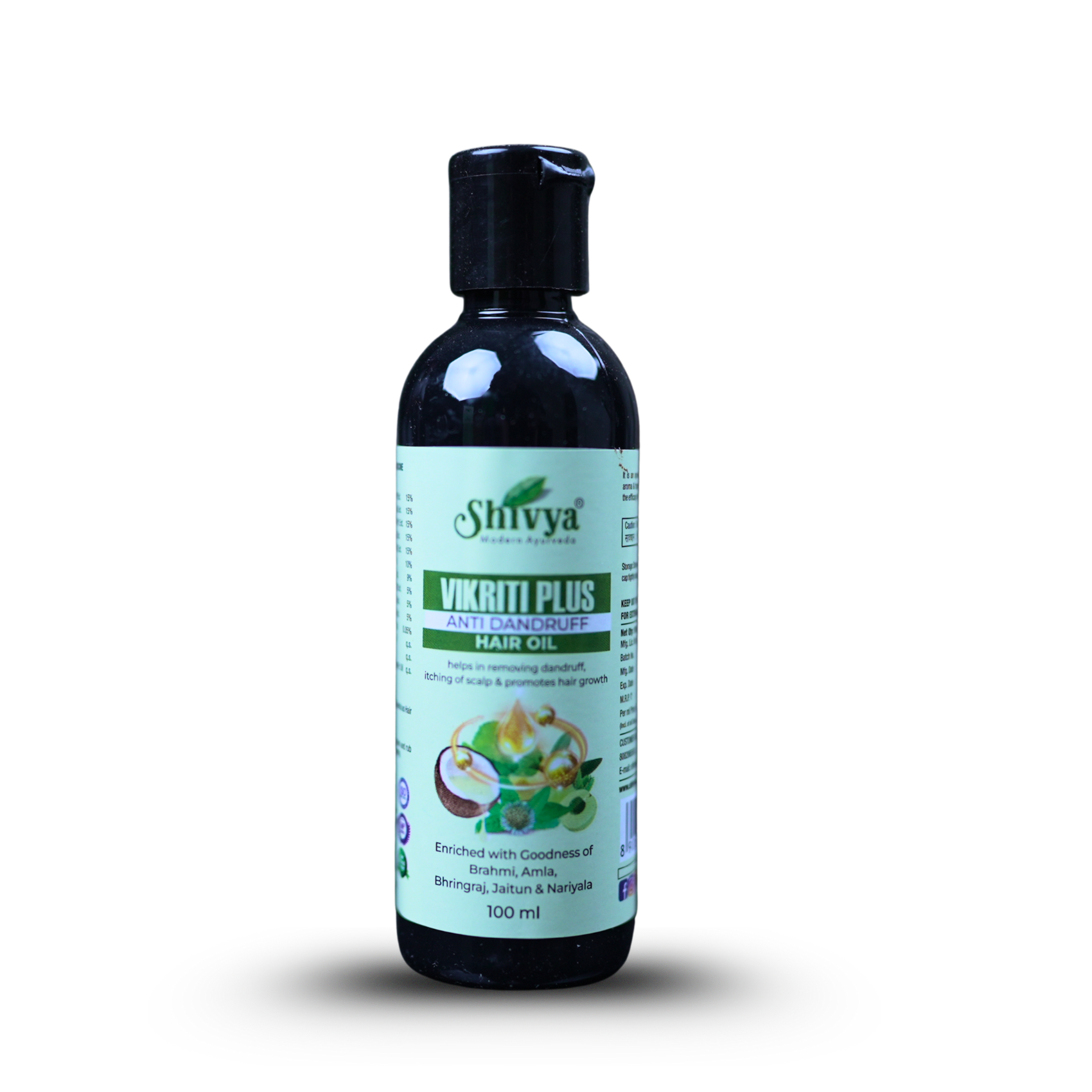 Vikriti Plus Anti Dandruff Hair Oil - (Pack of 2)