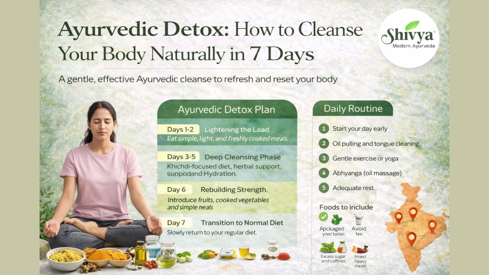Ayurvedic Detox: A Way to Cleanse Your Body Naturally in 7 Days
