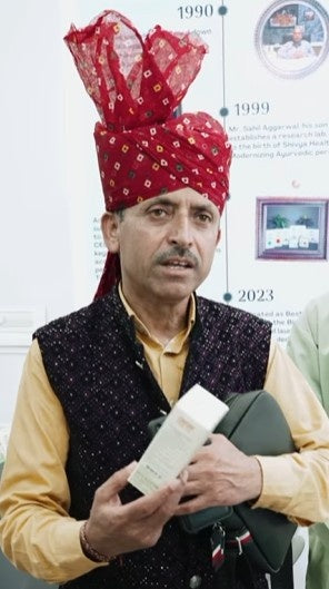 Padma Shri Romalo Ram Ji, the Dogri folk artist, Promotes Ayurveda for Better Lifestyle