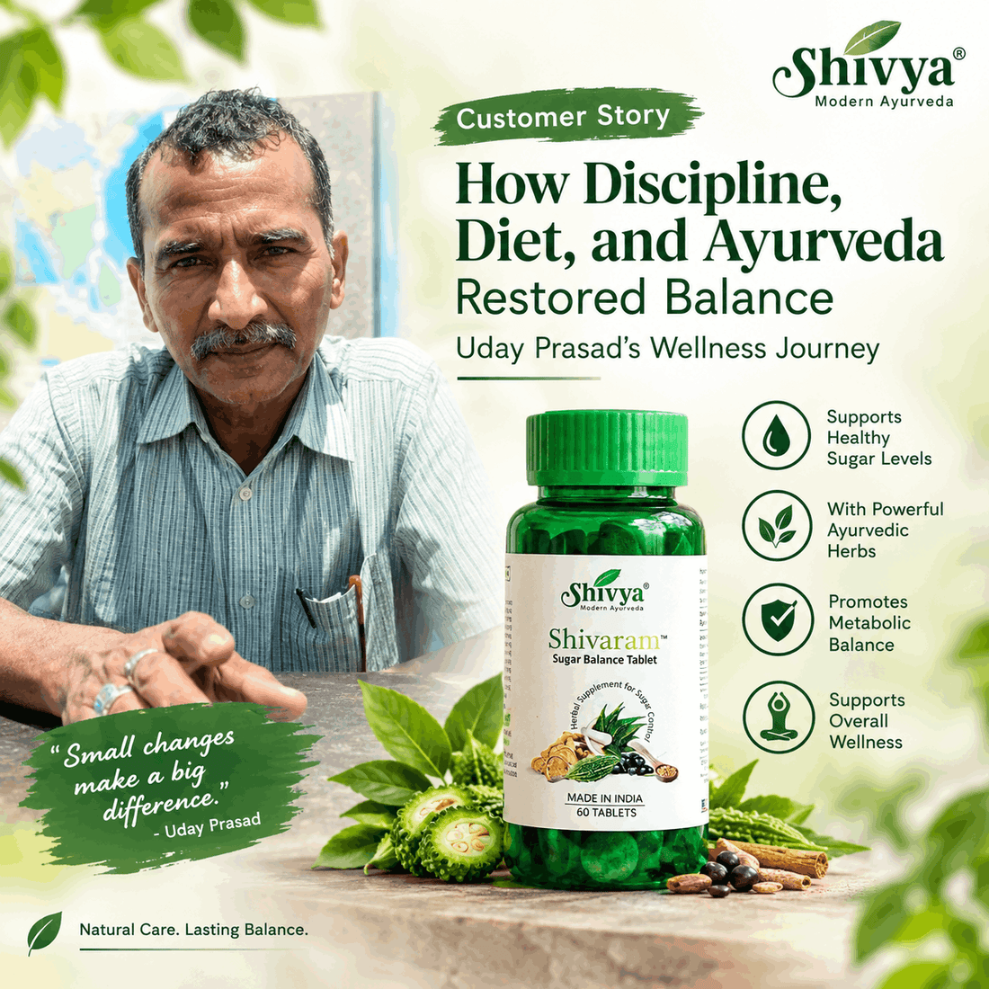 Shivaram Sugar Balance Tablets Review: Uday’s Approach to Natural Blood Sugar Support