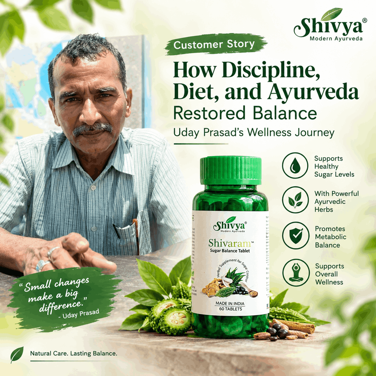 Shivaram Sugar Balance Tablets Review: Uday’s Approach to Natural Blood Sugar Support