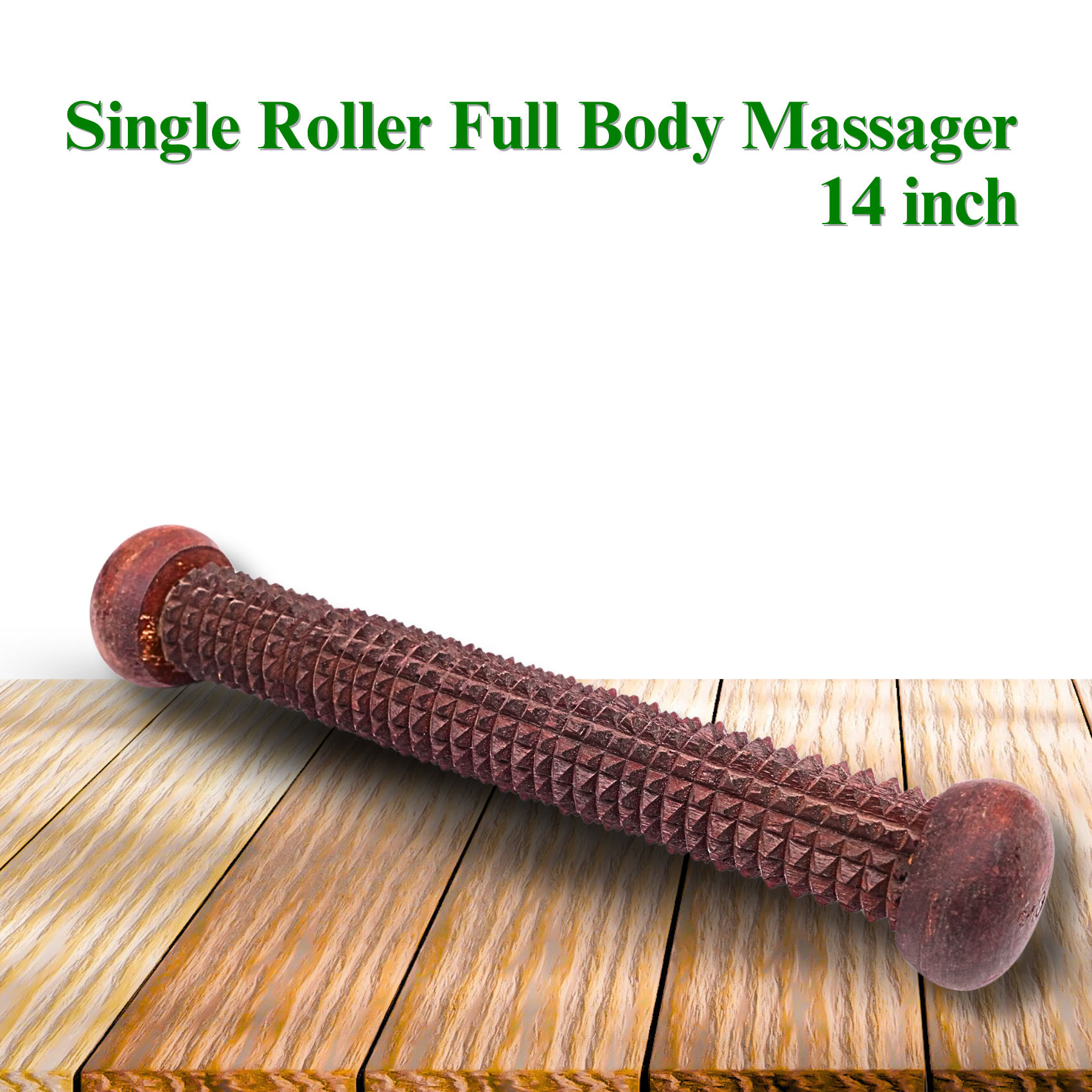 Wooden Single Roller – Wooden Single Roller & Body Massager for Stress Relief