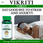 Vikriti Tablets for Natural Sleep
