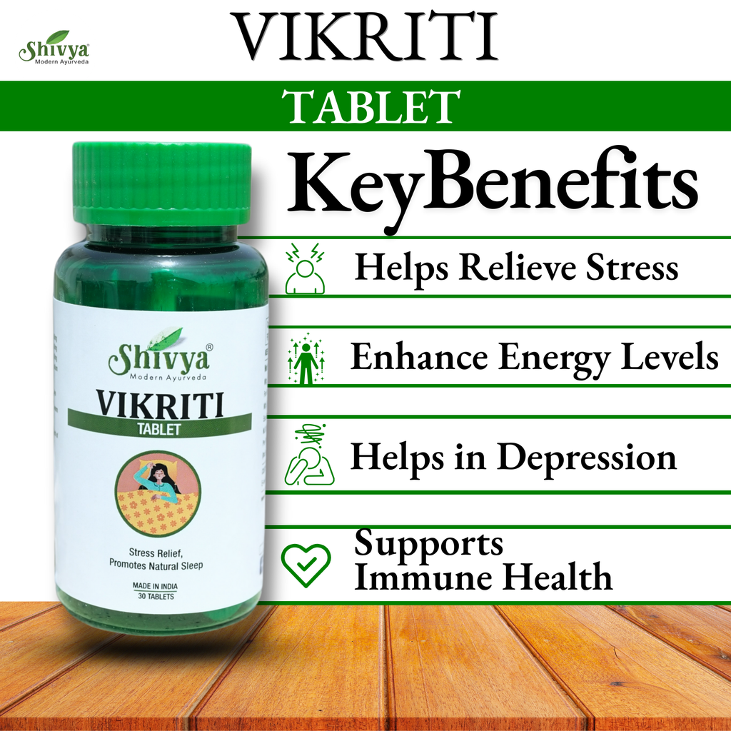 Vikriti Tablets for Natural Sleep