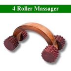 Wooden D-Handle Massager