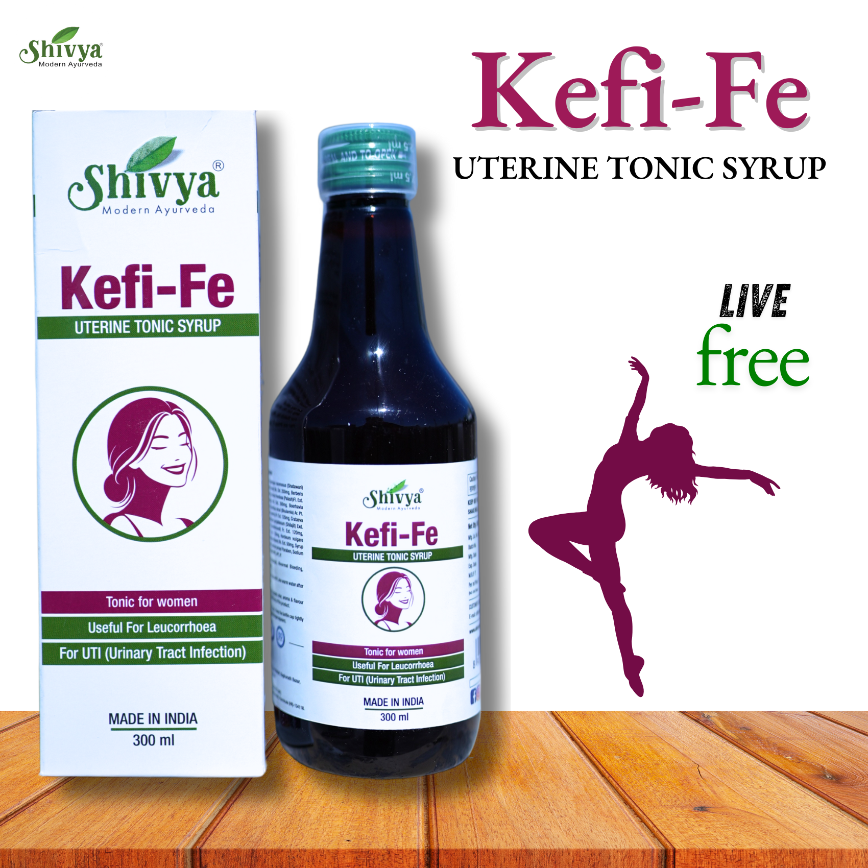 Shivya Ayurveda Kefi-Fe Tonic Syrup