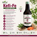 Shivya Kefi Fe Tonic Syrup for UTI