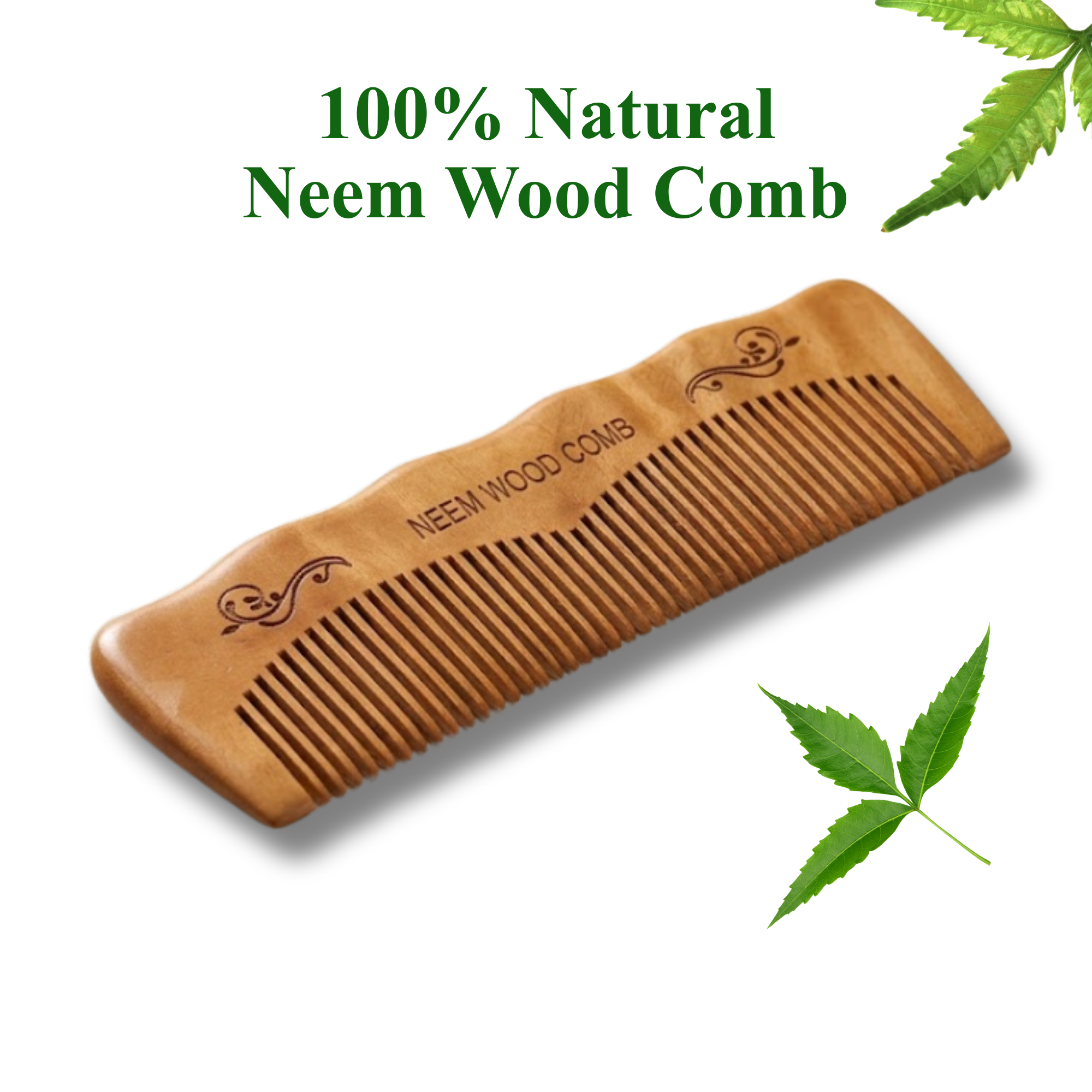 Neem Wood Comb — alternate