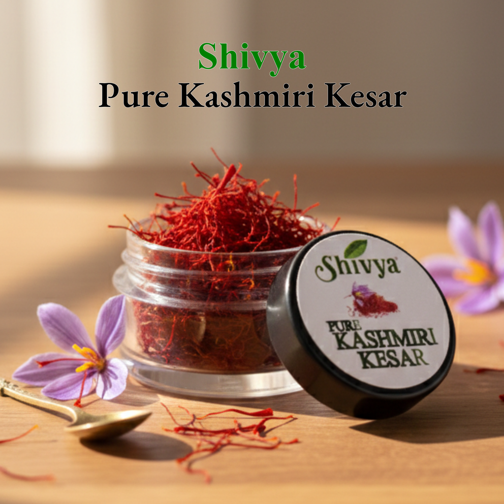 Pure Kashmiri Kesar (1g) | Premium Quality Kesar by Shivya Ayurveda