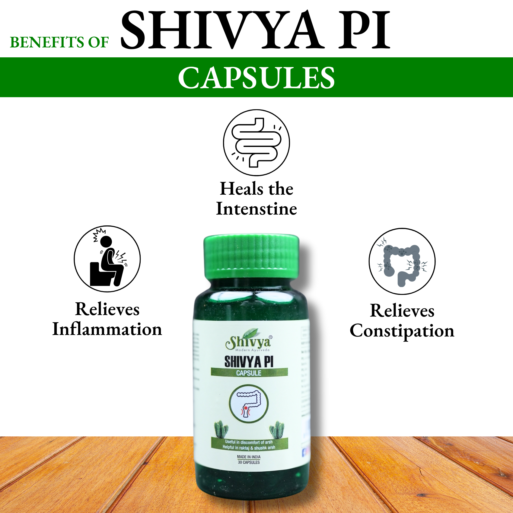 Pi Capsules – for Piles