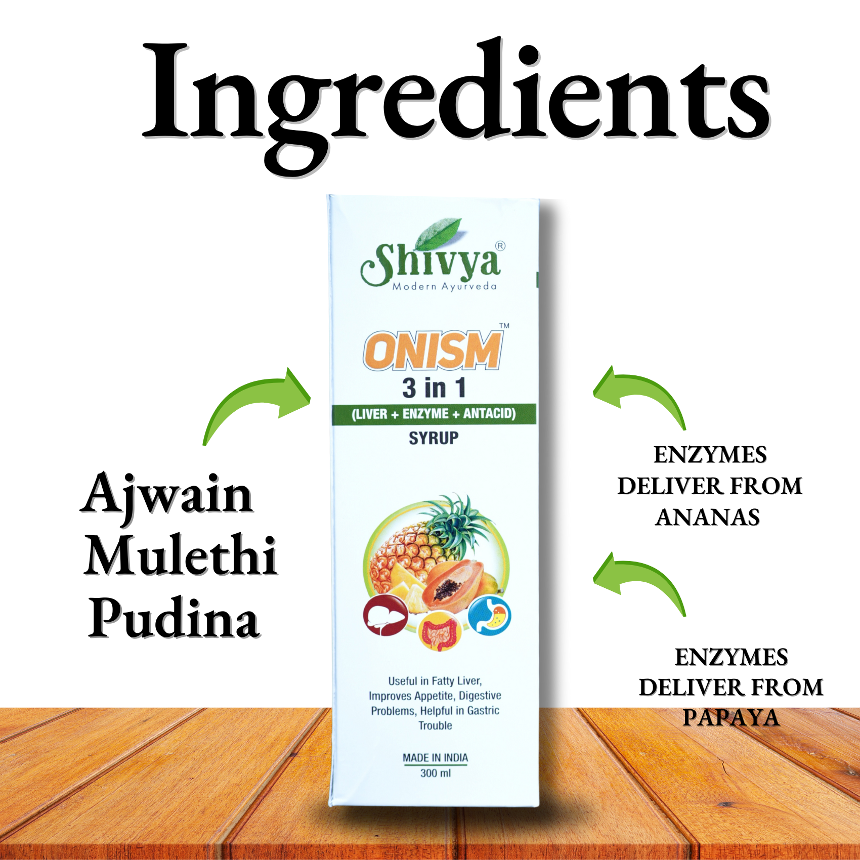 Shivya Ayurveda Onism 3-IN-1 Syrup