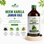 Shivya Sugar Balance Tablet and Shivya Neem Karela Jamun Ras Combo