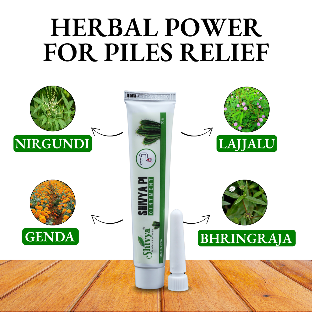 Shivya Pi – Ayurvedic Relief Ointment for Piles