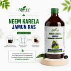 Shivya Sugar Balance Tablet and Shivya Neem Karela Jamun Ras Combo