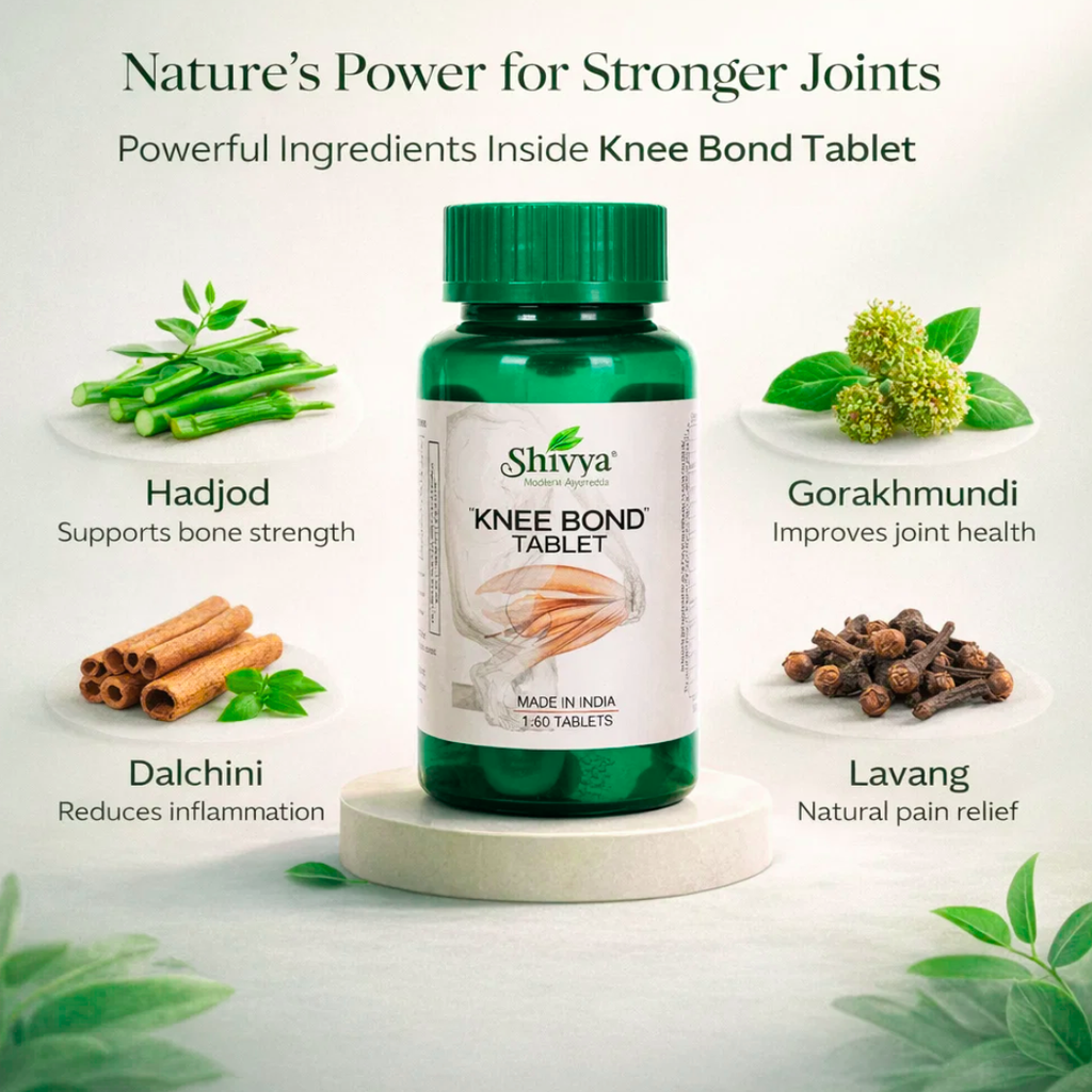 Shivya Onism Pain Oil & Shivya Knee Bond Tablets Combo