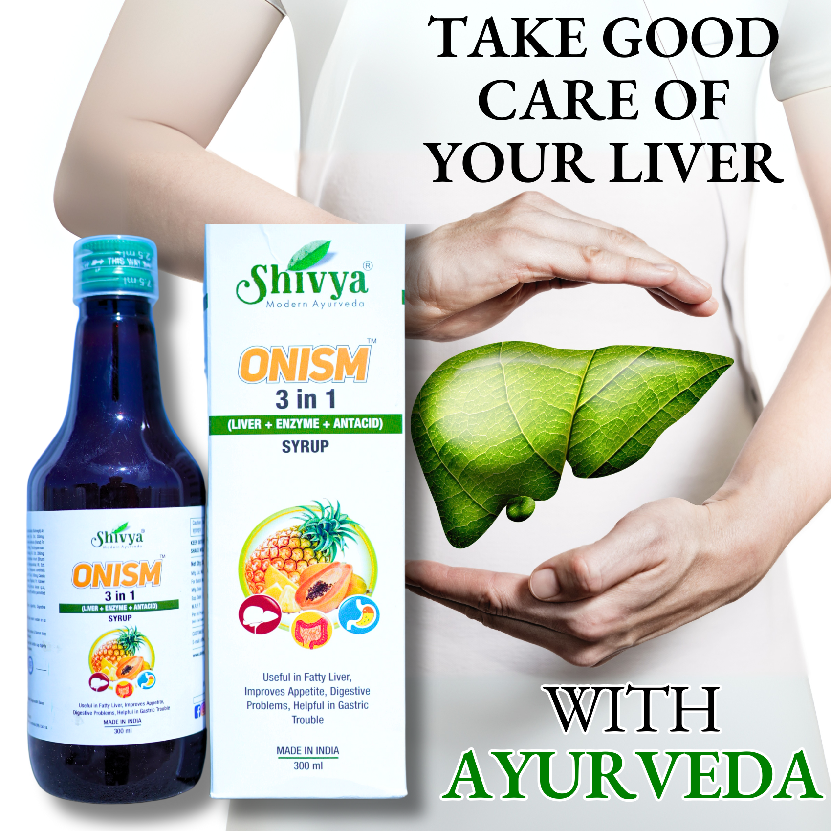 Shivya Ayurveda Onism 3-IN-1 Syrup