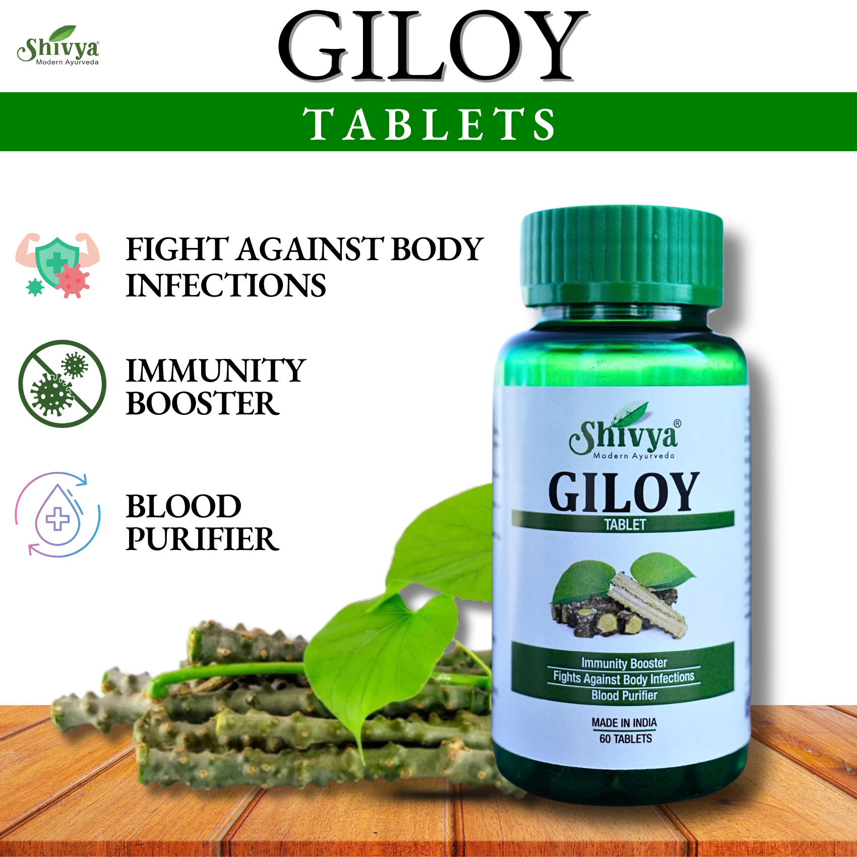 Giloy Tablets – Natural Immunity & Wellness Booster