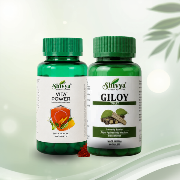Vita Power & Giloy Tablets Combo