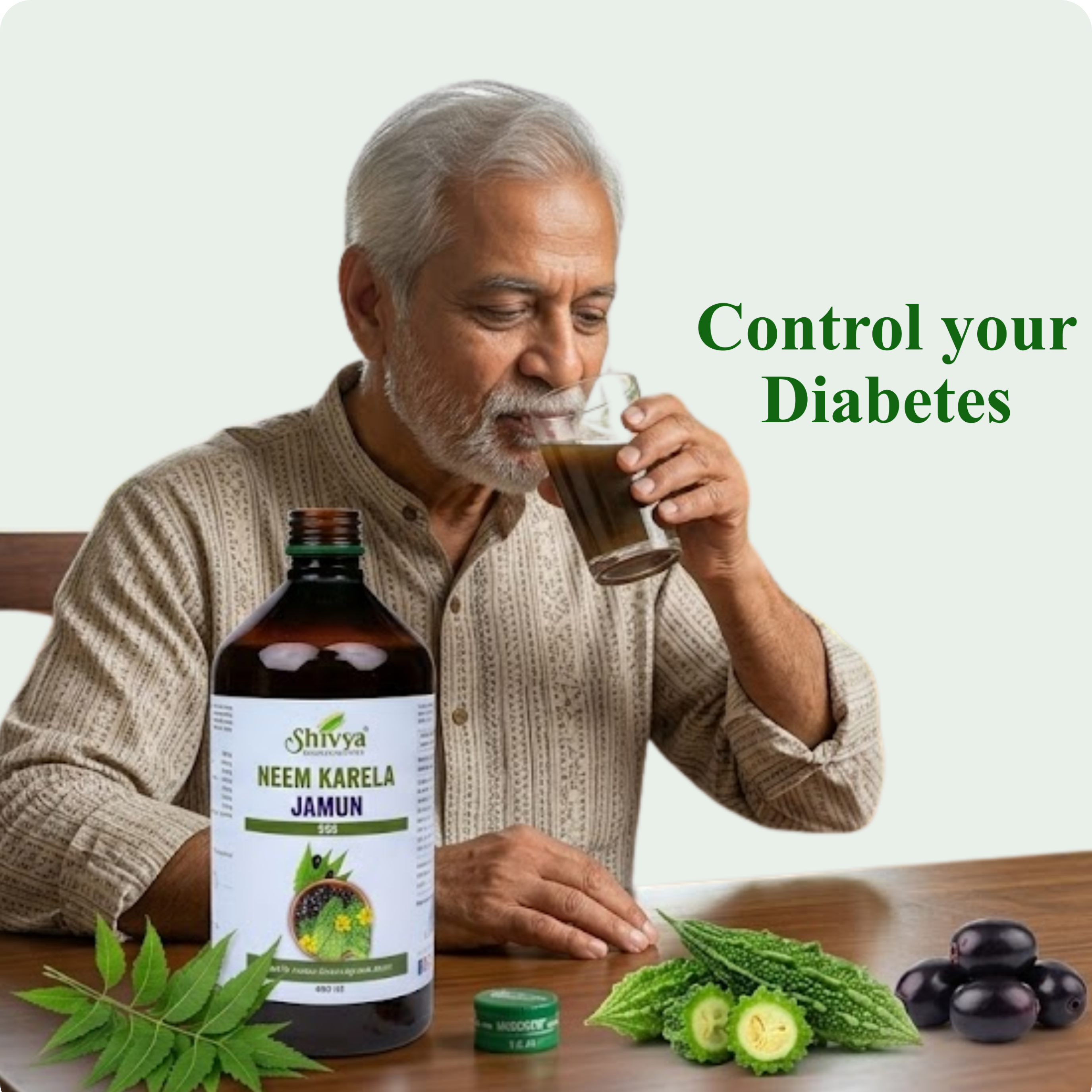 Neem Karela Jamun Ras for Diabetes — alternate
