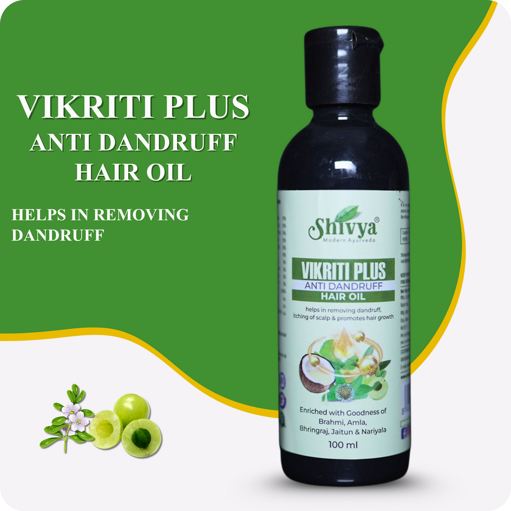 Vikriti Plus Anti Dandruff Hair Oil