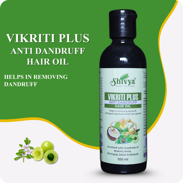 Vikriti Plus Anti Dandruff Hair Oil