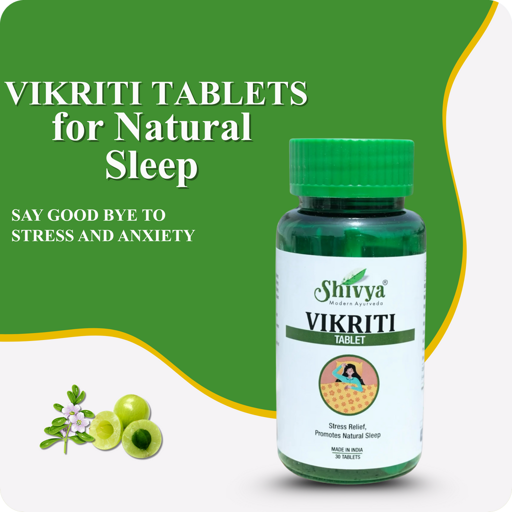 Vikriti Tablets for Natural Sleep