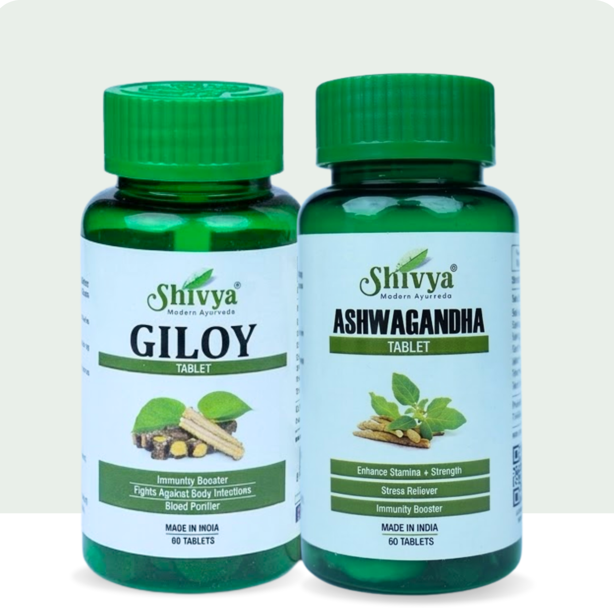 Giloy & Ashwagandha Tablets Combo
