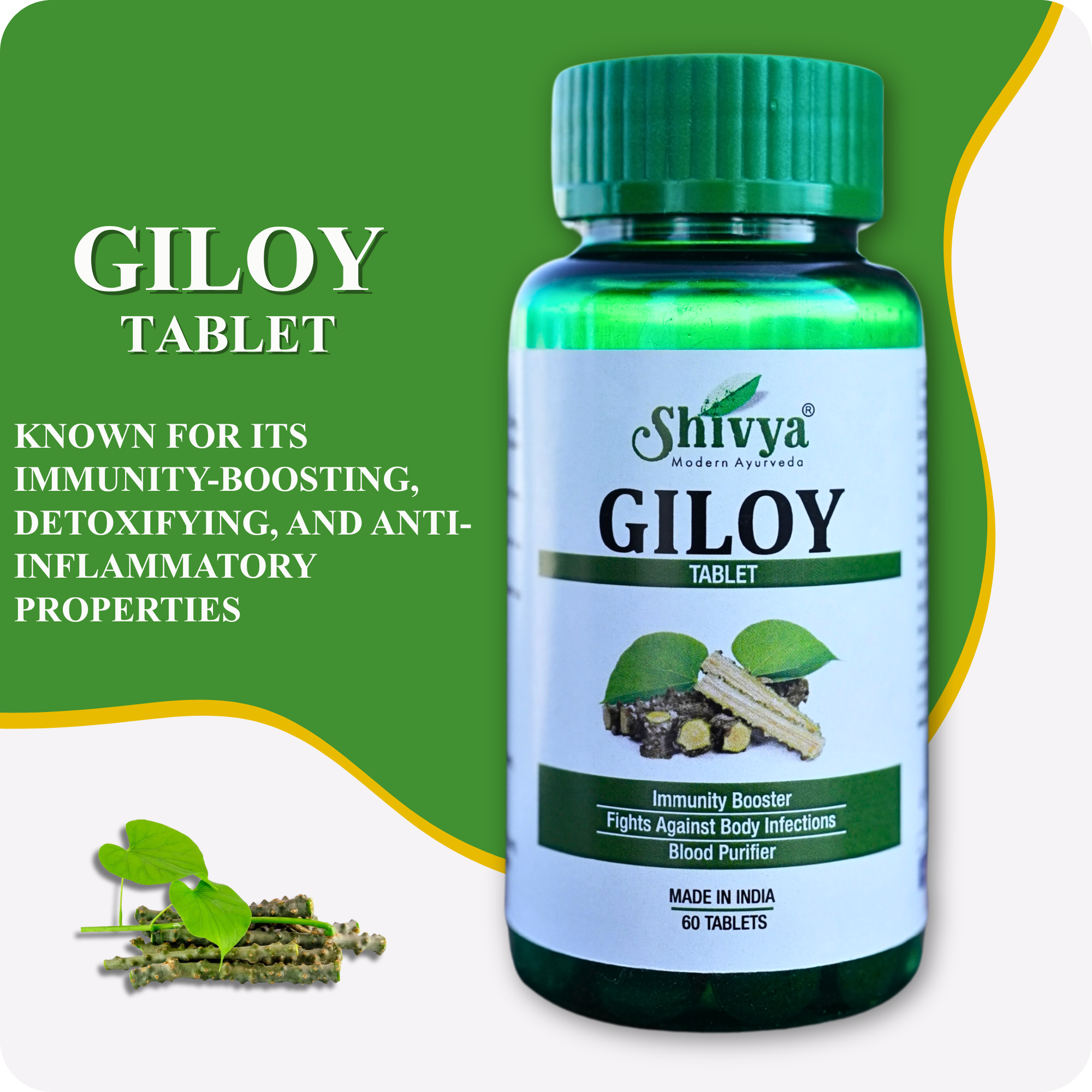 Giloy Tablets – Natural Immunity & Wellness Booster