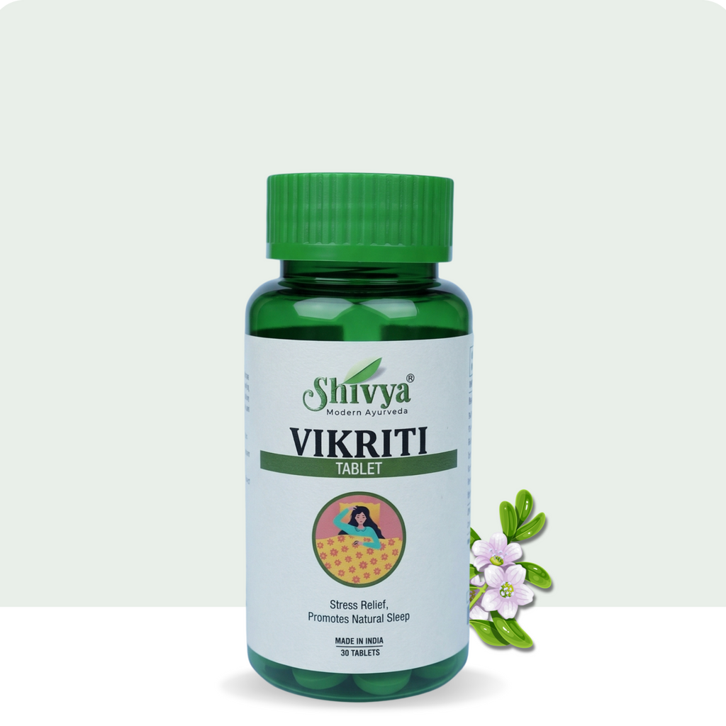 Shivya Vikriti Tablets for Natural Sleep