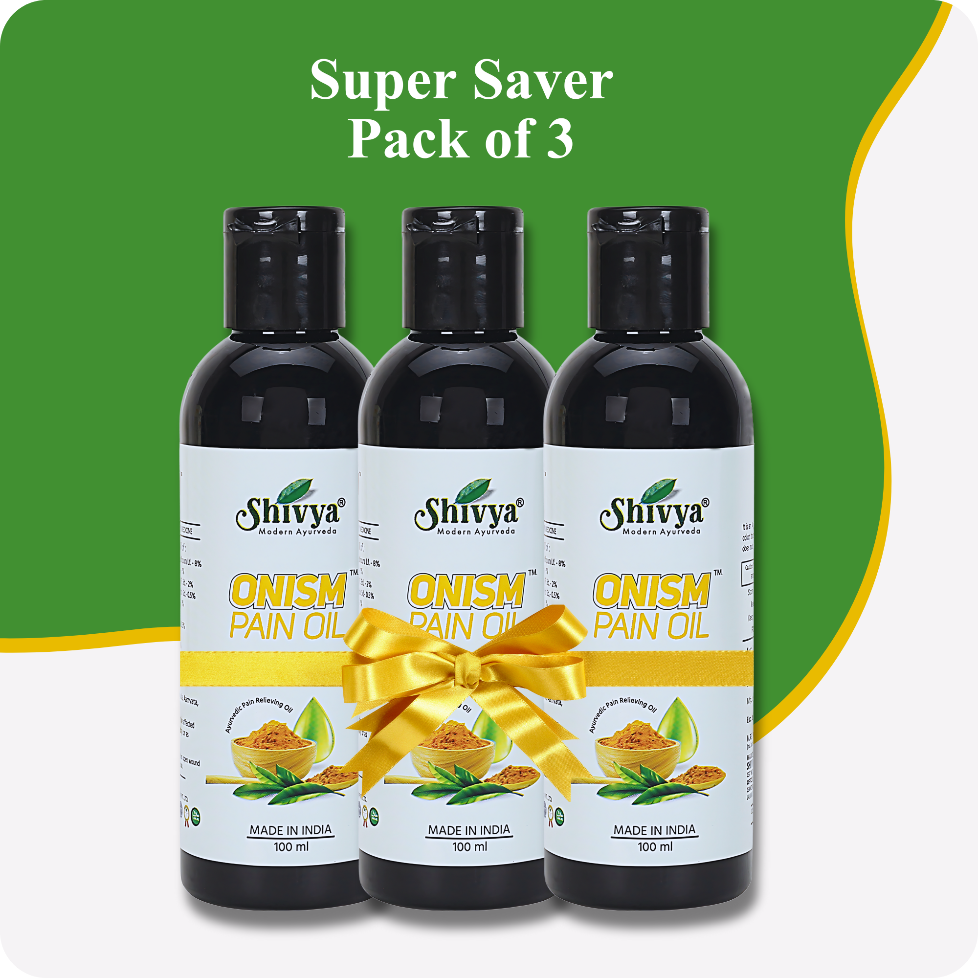 Onism Pain Oil - Super Saver Pack of 3