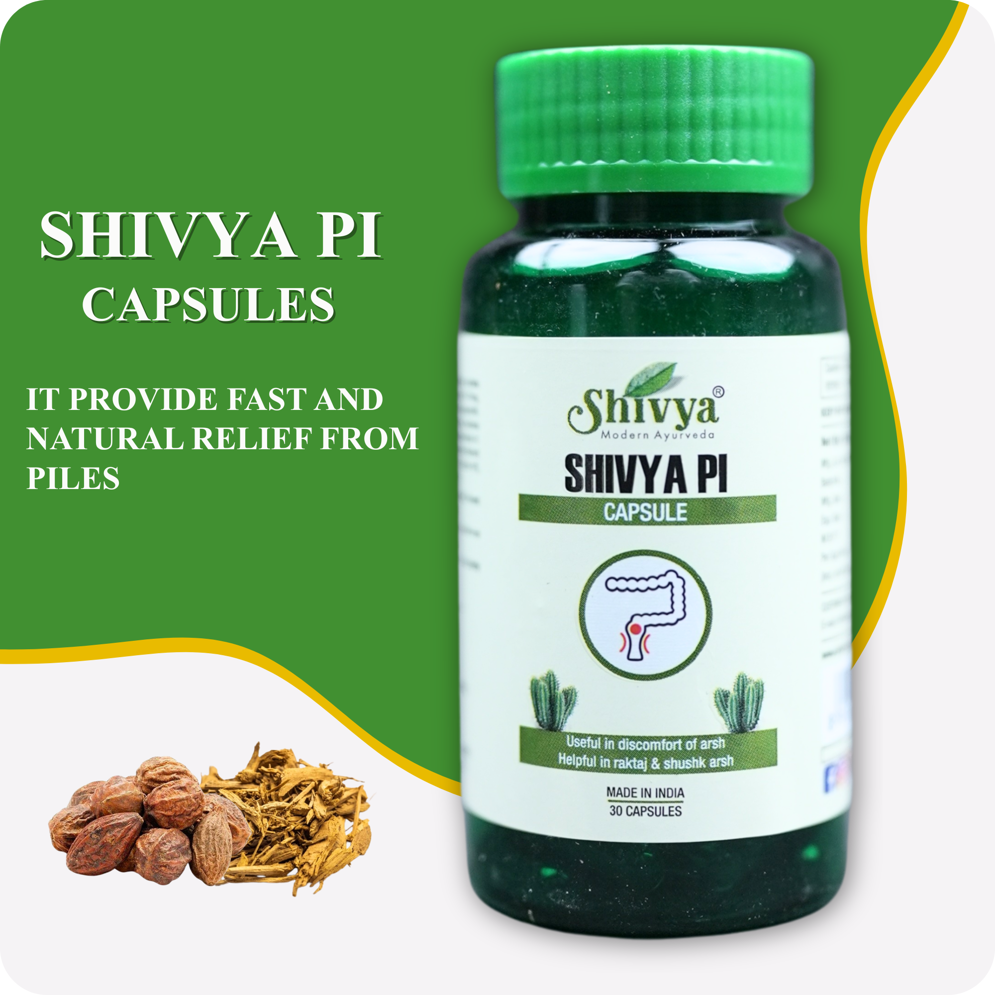 Pi Capsules – for Piles