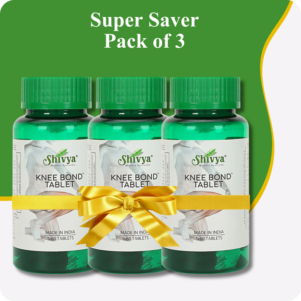 Knee Bond Tablets - Super Saver Pack of 3