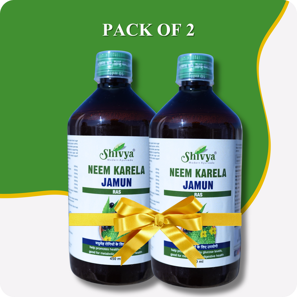Neem Karela Jamun Ras for Diabetes (Pack of 2)