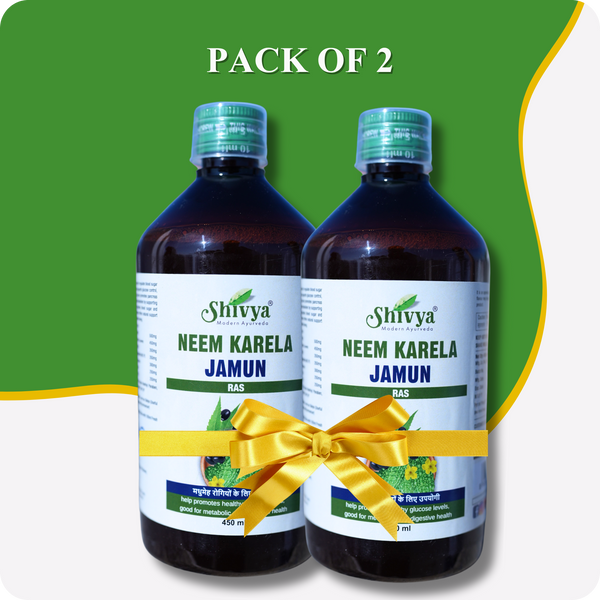 Neem Karela Jamun Ras for Diabetes (Pack of 2)