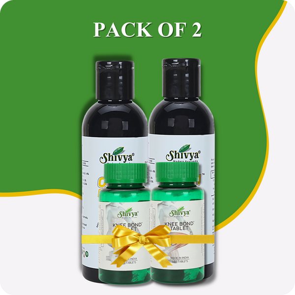 Onism Pain Oil & Knee Bond Tablets Combo (Pack of 2)