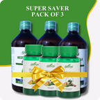 Sugar Balance Tablet and Neem Karela Jamun Ras Combo - Super Saver Pack of 3