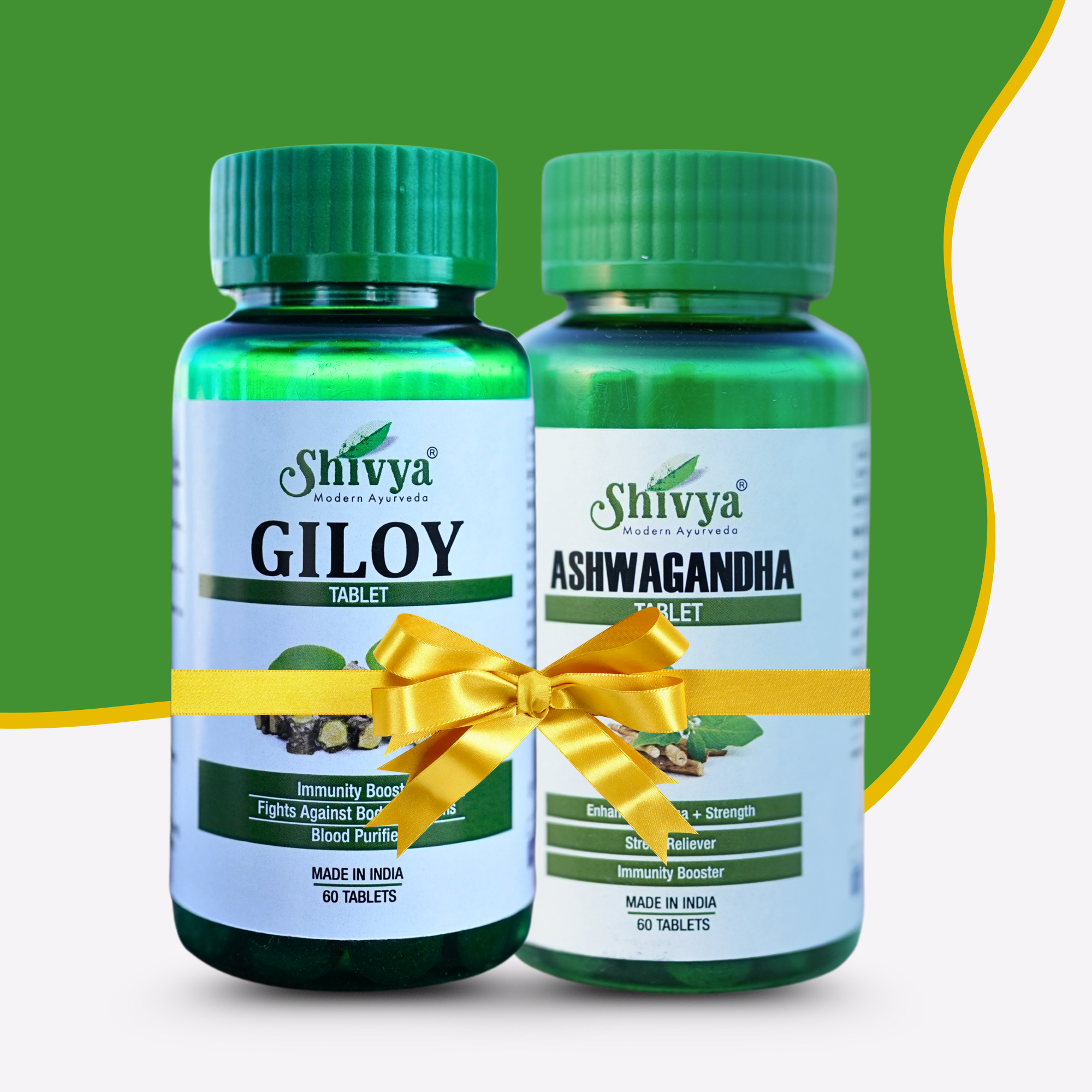 Giloy & Ashwagandha Tablets Combo