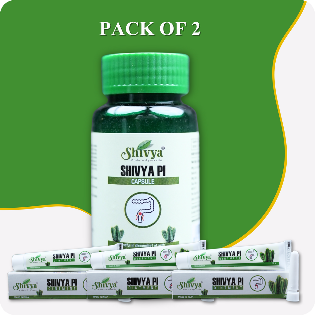 Pi Capsules and Pi Ointment Combo