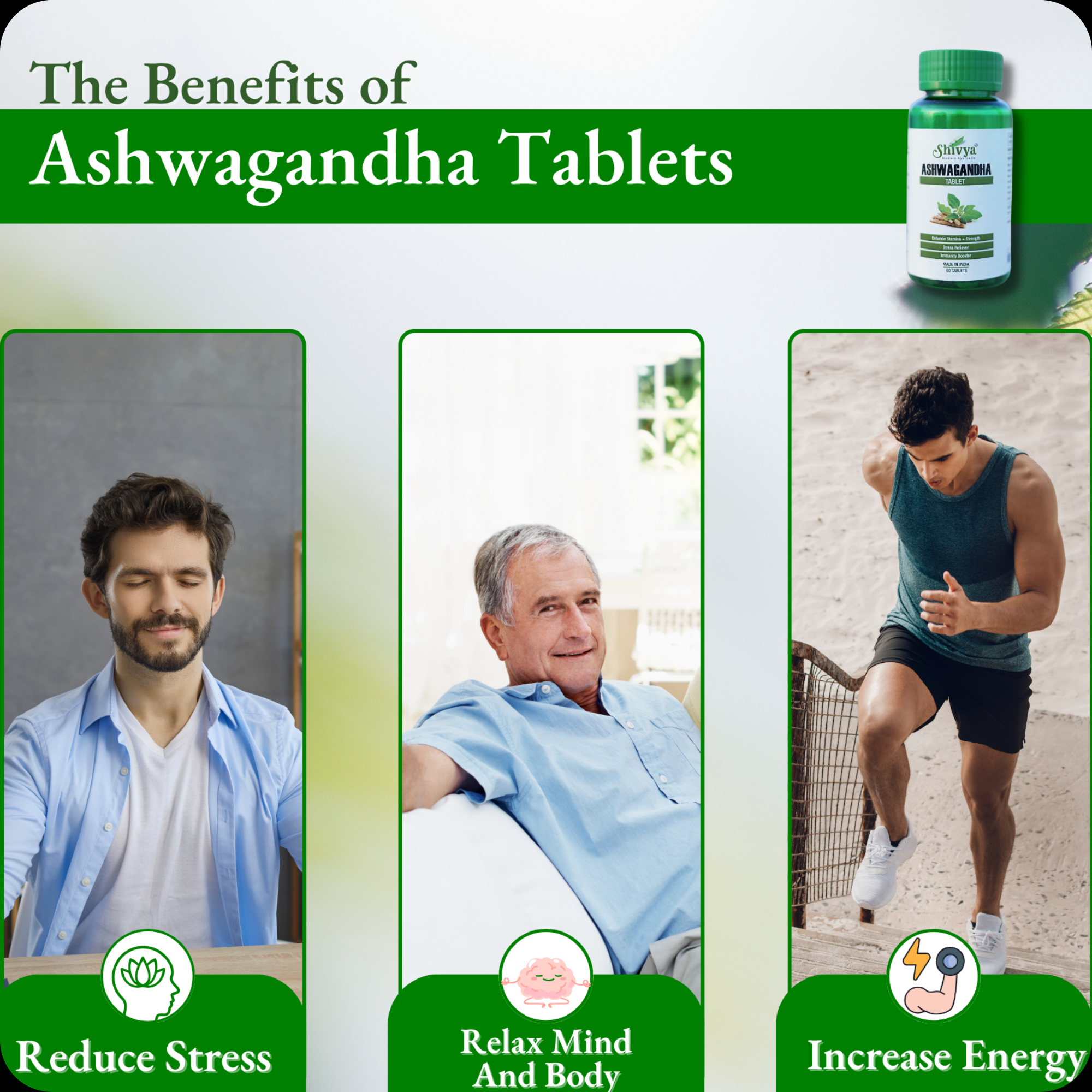 Giloy & Ashwagandha Tablets Combo (Pack of 2)