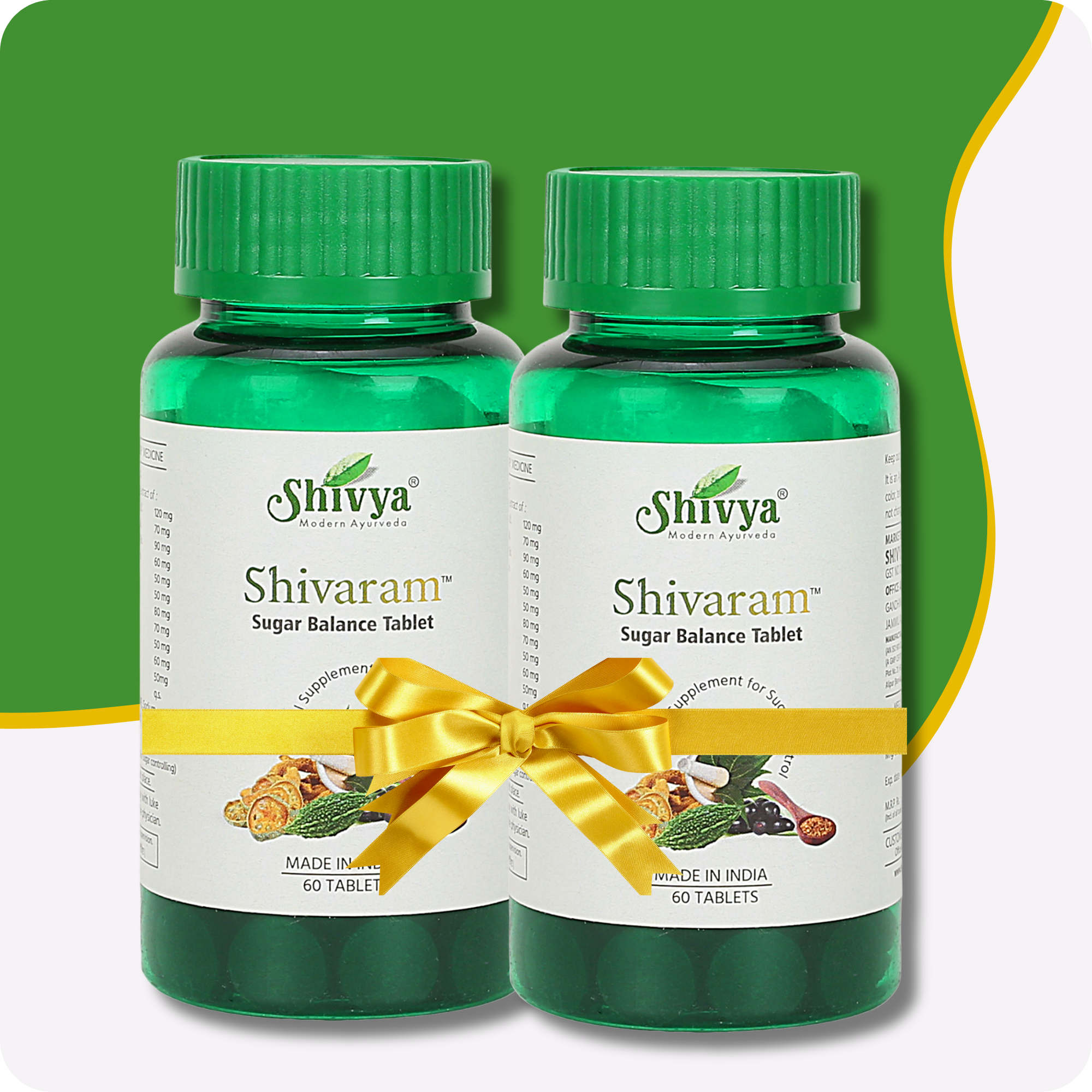 Shivaram Sugar Balance Tablets (Pack of 2)