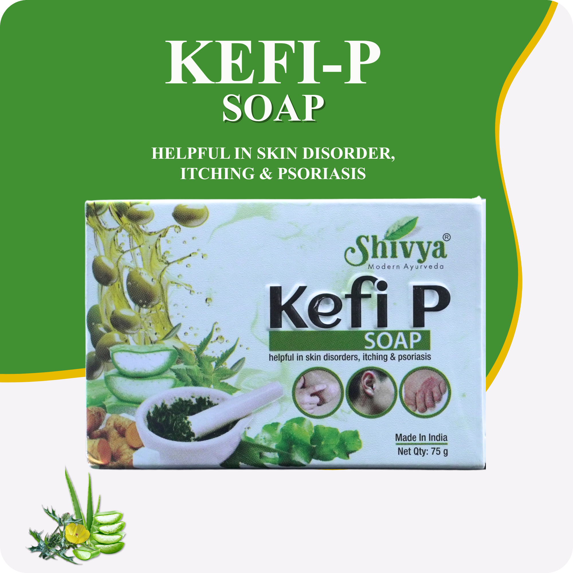 Kefi P Soap for Skin Disorders
