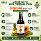 Shivya Onism 3 in 1 Fatty Liver Syrup
