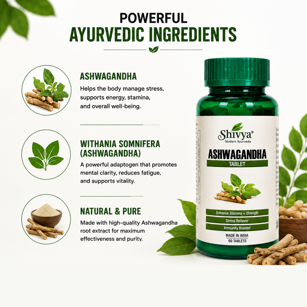 Shivya Ashwagandha Tablets for Immunity Booster