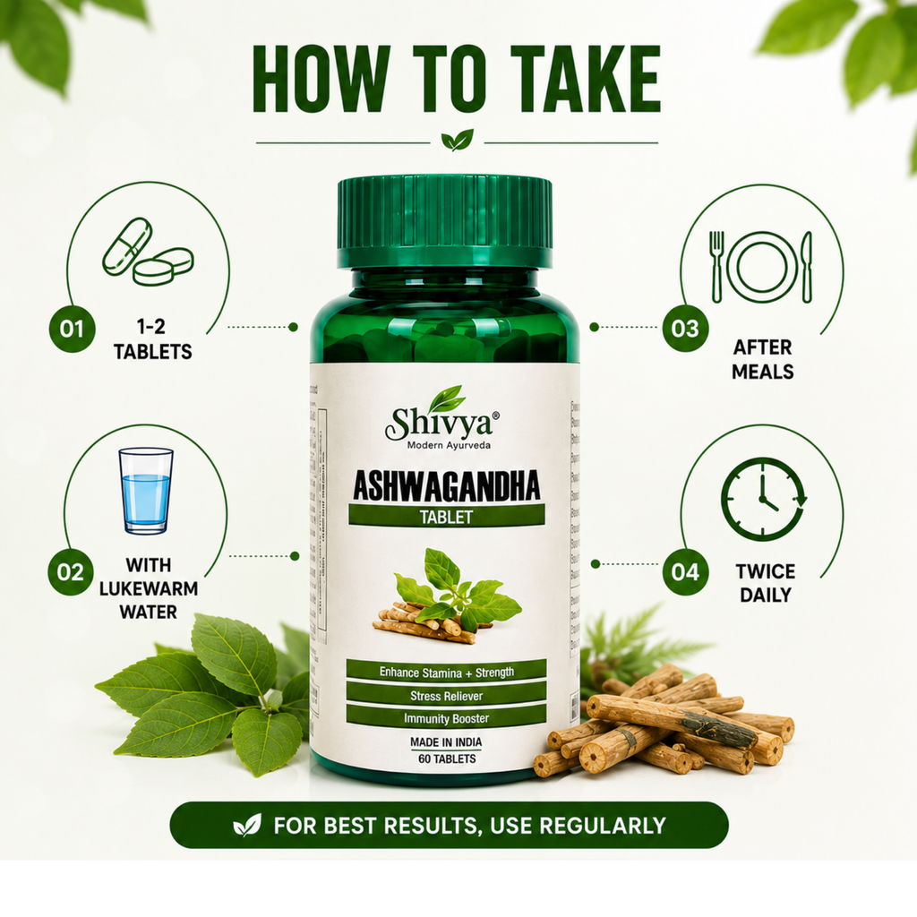 Shivya Ashwagandha Tablets for Immunity Booster