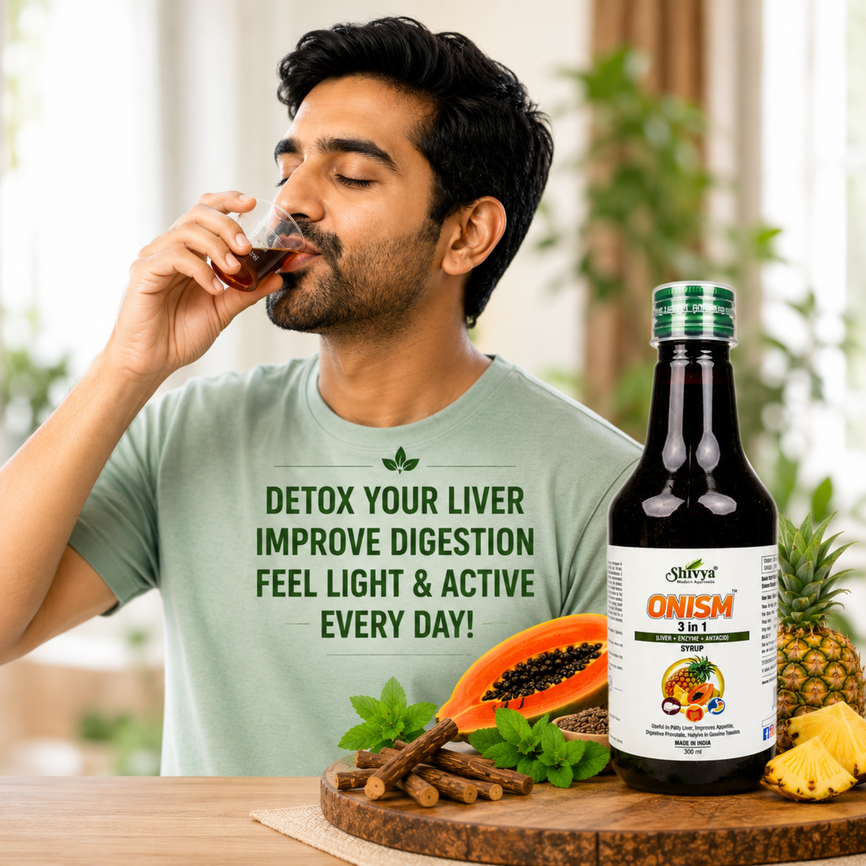 Shivya Onism 3 in 1 Fatty Liver Syrup — alternate