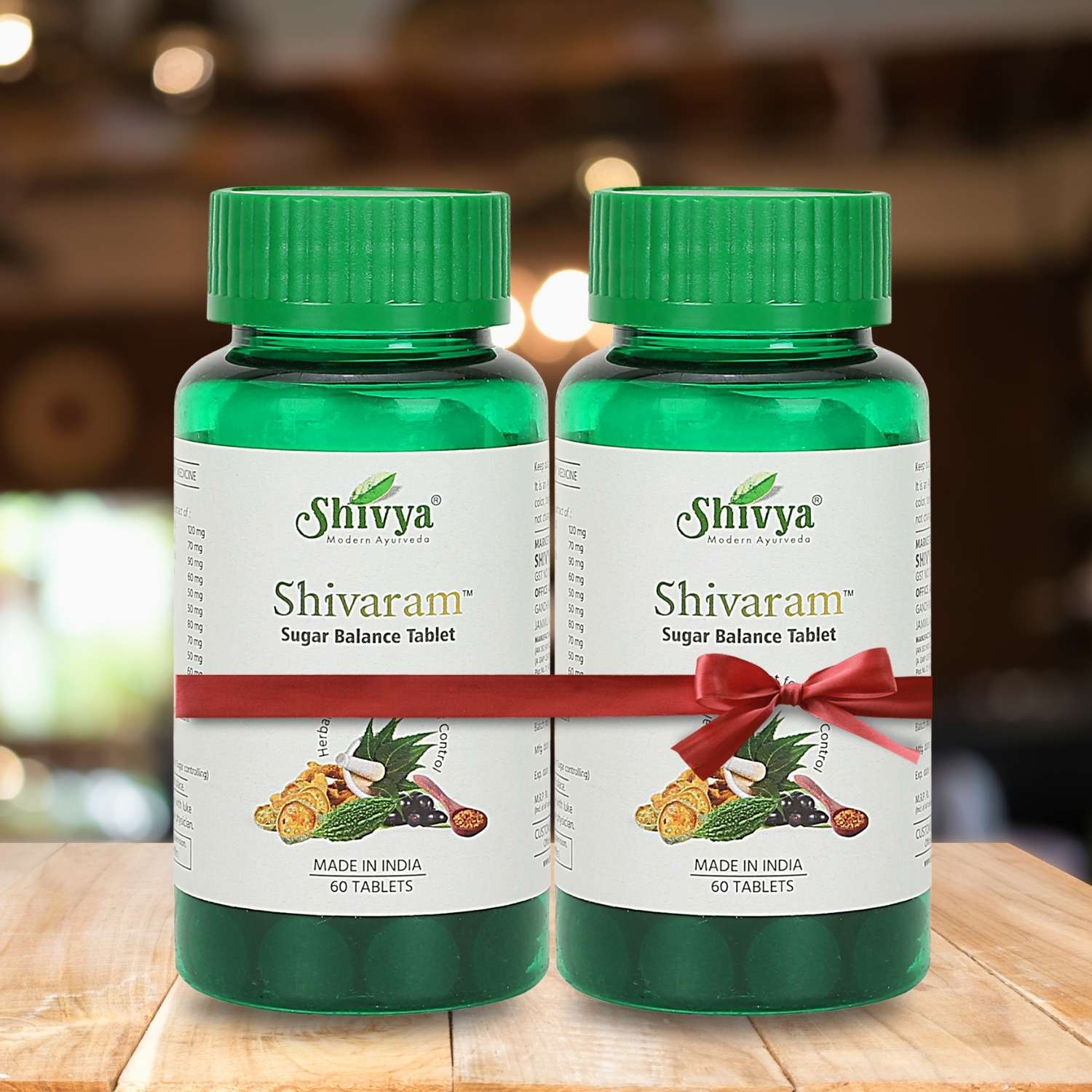 Shivya Ayurveda Shivaram - Anti-Diabetic Tablets (Pack of 2)